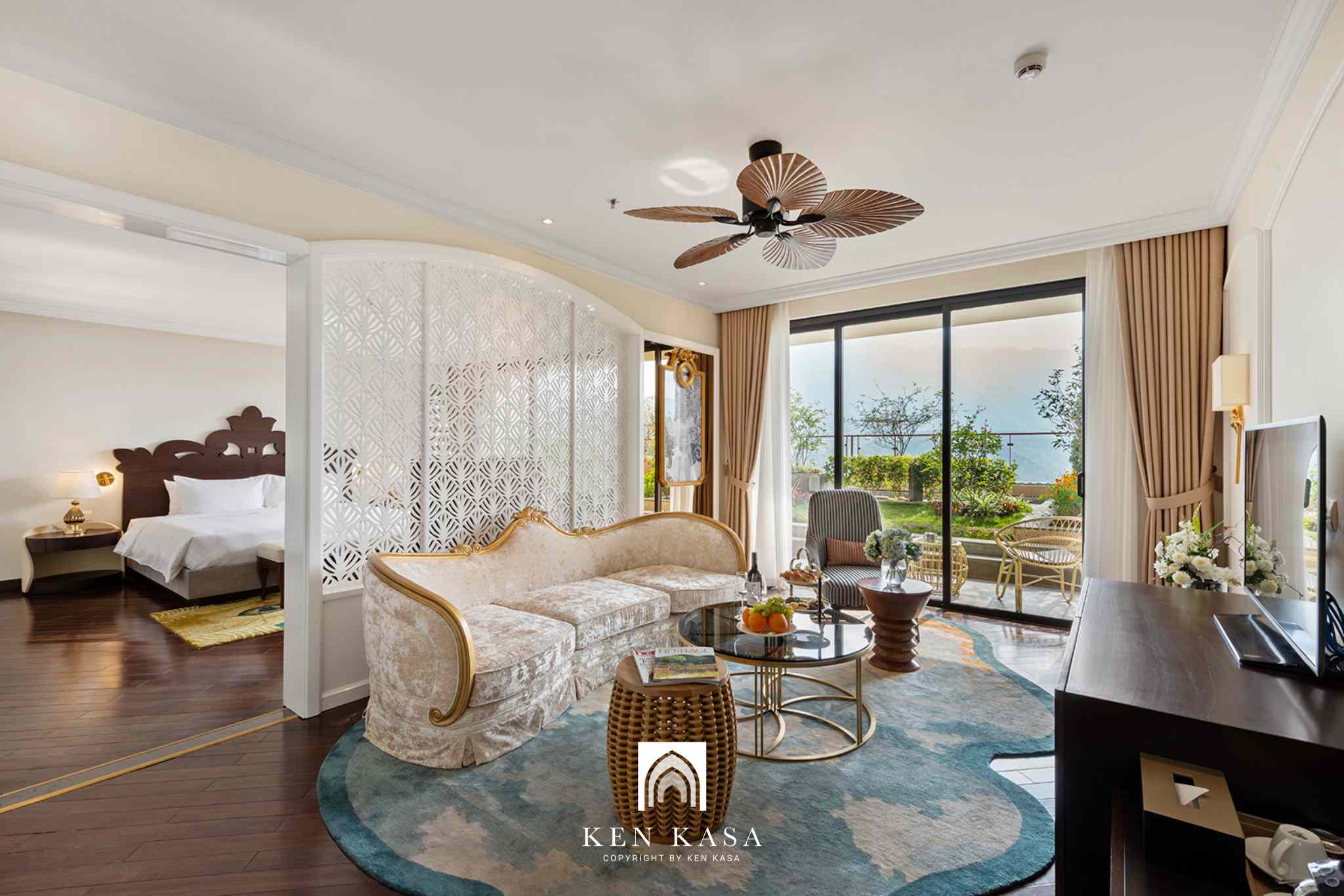 Phòng Mountain Suite tại KK Sapa Hotel